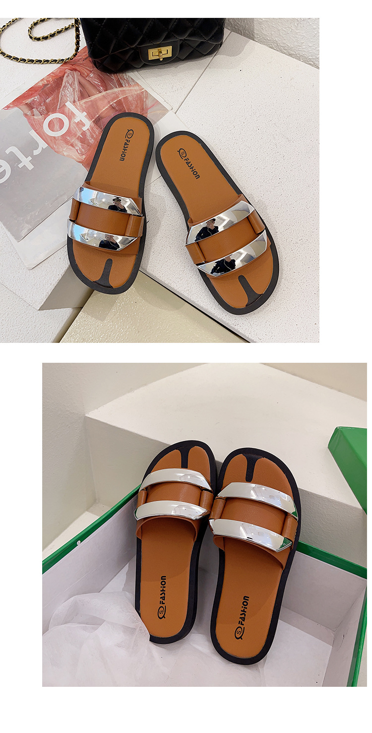 casual sequined flat sandals NSZSC58140