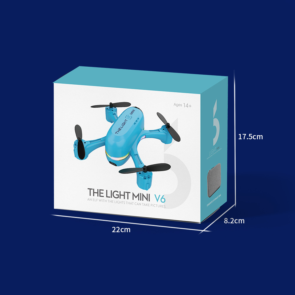 V6 Drone - Mini UAV Drone Aerial Photography 4K HD Dual Camera Remote Control Aircraft Optical Flow Positioning Quadcopter 32 undefined