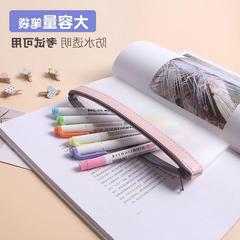 筆袋透明女生韓版網紅簡約初中ins大容量高中生顏值文具袋文具盒