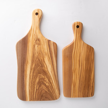 橄榄木切菜砧板实木面包板不规则厨房案板金丝纹家用高档牛排木板