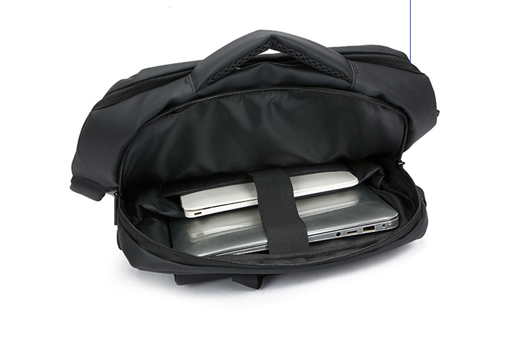 New cross-border Korean version men's backpacks, large-capacity, simple commuting computer bags for foreign trade, and school bags for junior and senior high school students undefined