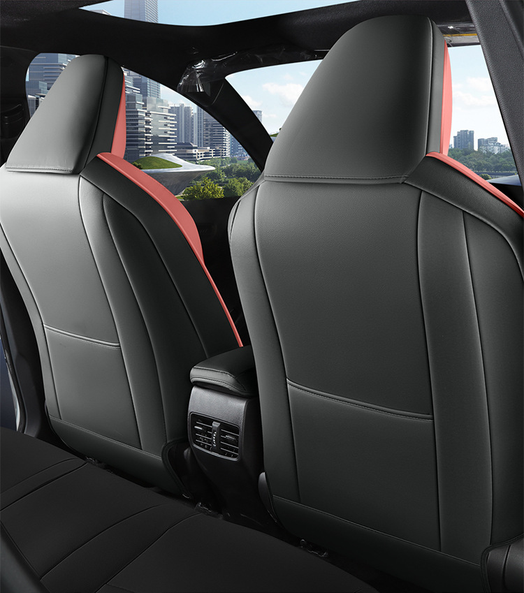 26 Toyota Corolla seat covers, specifically designed for the Reiz Hybrid model, offering full coverage and all-season use