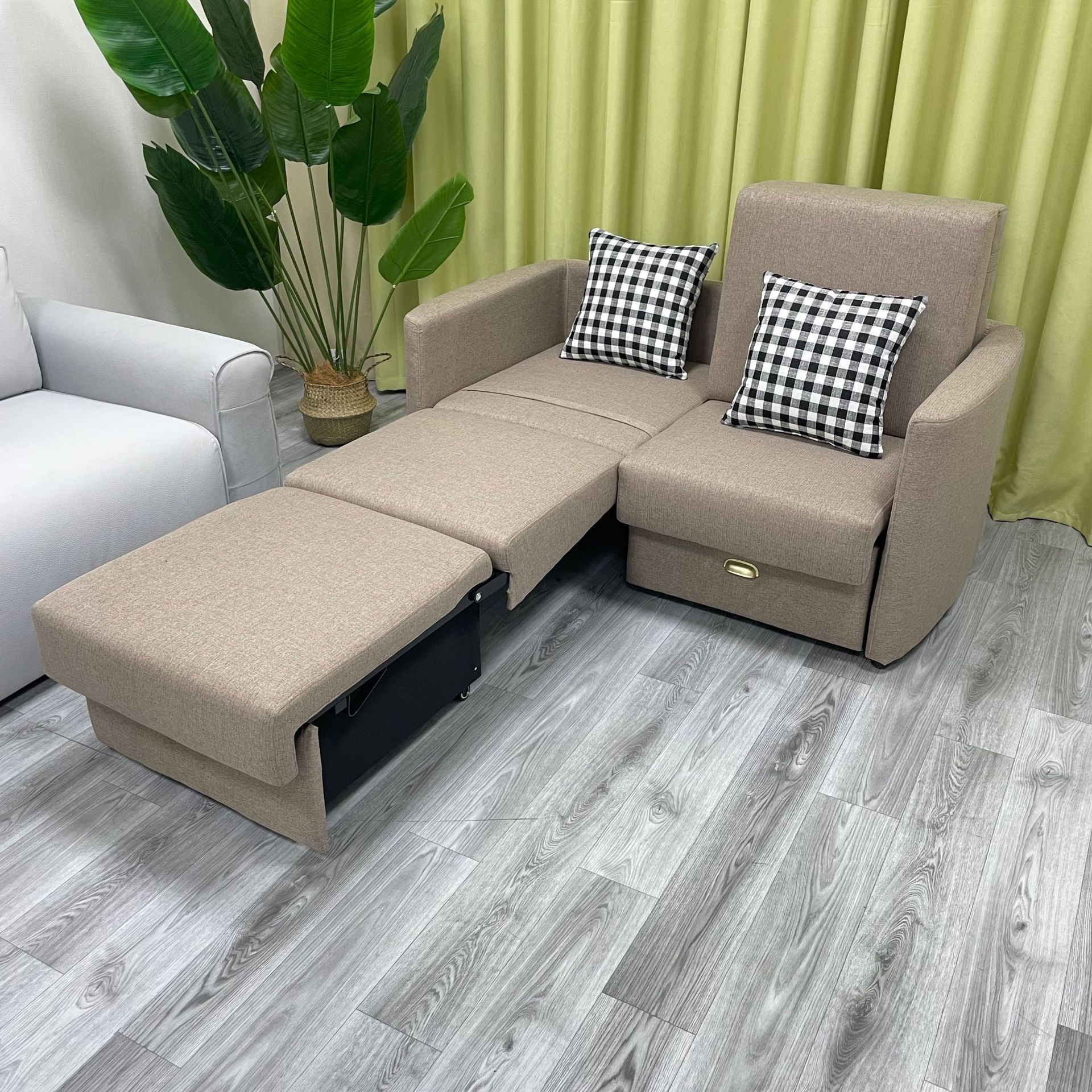 Sofá cama plegable multifuncional simple y de doble uso, silla de acompañamiento médico, almacenamiento de exportación de comercio exterior de hotel, peinado