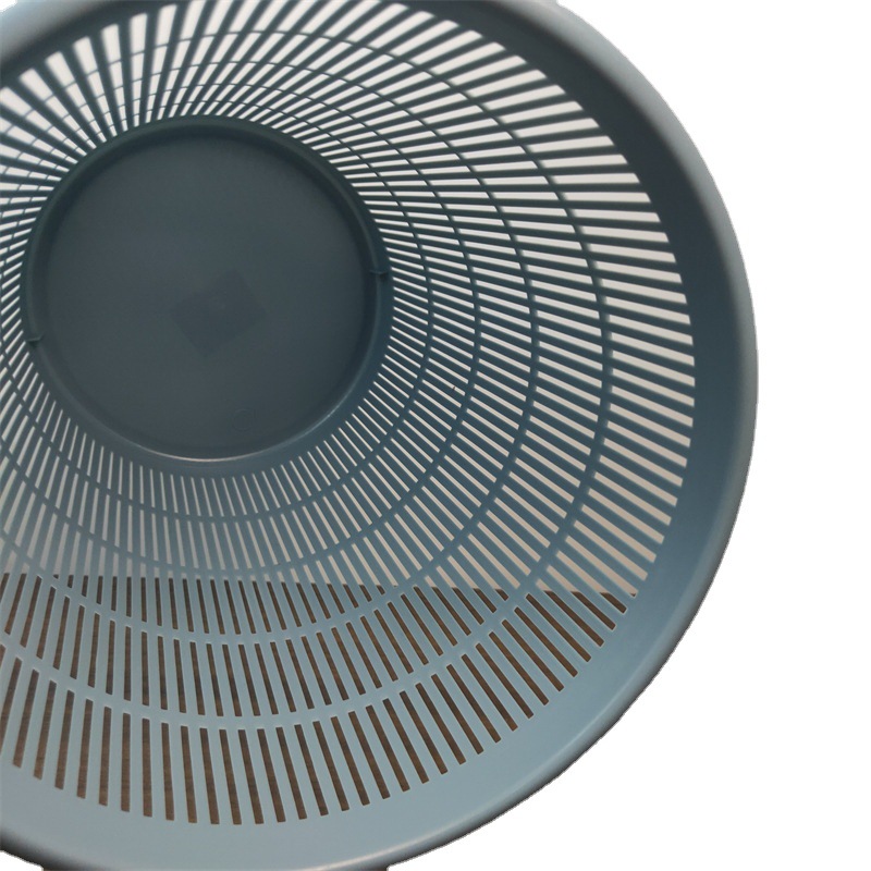 Papelera de plástico con perforaciones para el hogar y oficina, venta al por mayor para tiendas de 2 euros.