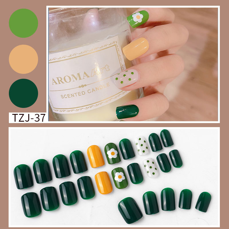 Wear Armor Finished Product Nail Tip Disassembly Removable Wear Nail Stickers display picture 2