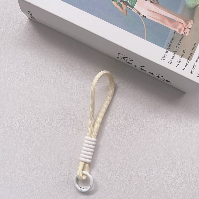 携帯電話ストラップ、調節可能な編み込み結び目ストラップ、取り外し可能なクロスボディ携帯電話ストラップ、携帯電話ストラップ、バックチェーン|undefined