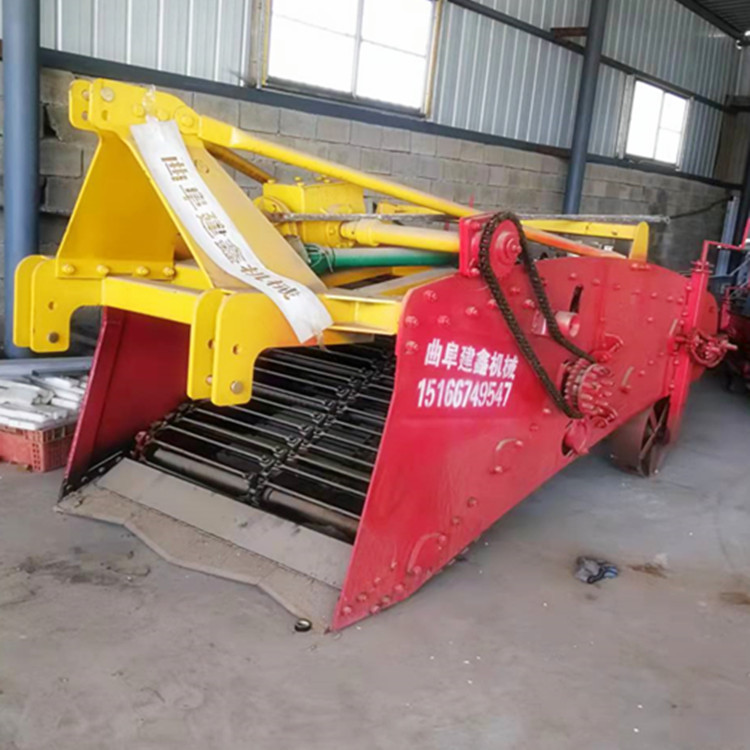 苦参挖掘机链条药材收割机多功能起药机血参起挖机牡丹收割机厂家