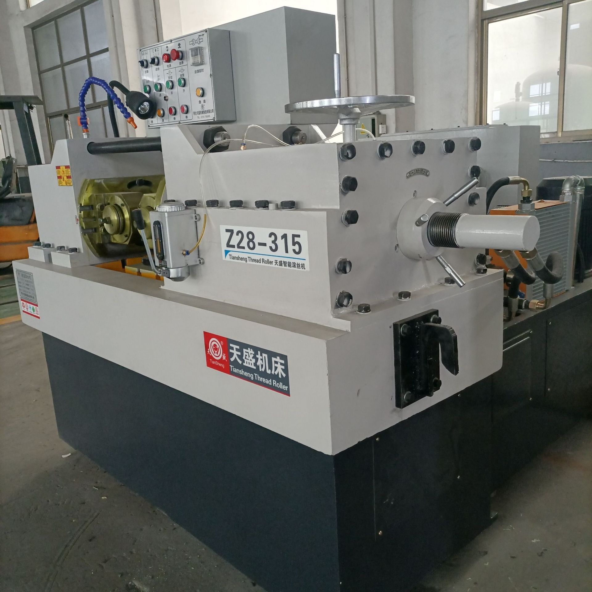 天盛Z28-315型全自动数控滚丝机 建筑螺纹加工机械 液压滚齿机