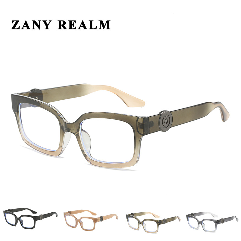 Nuevo retro Costa Oeste Americano gafas lisas ojo de gato generoso marco Comercio Exterior anti luz azul marco fabricante en stock