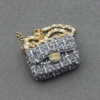 Shoulder fragrant cloth bag gray