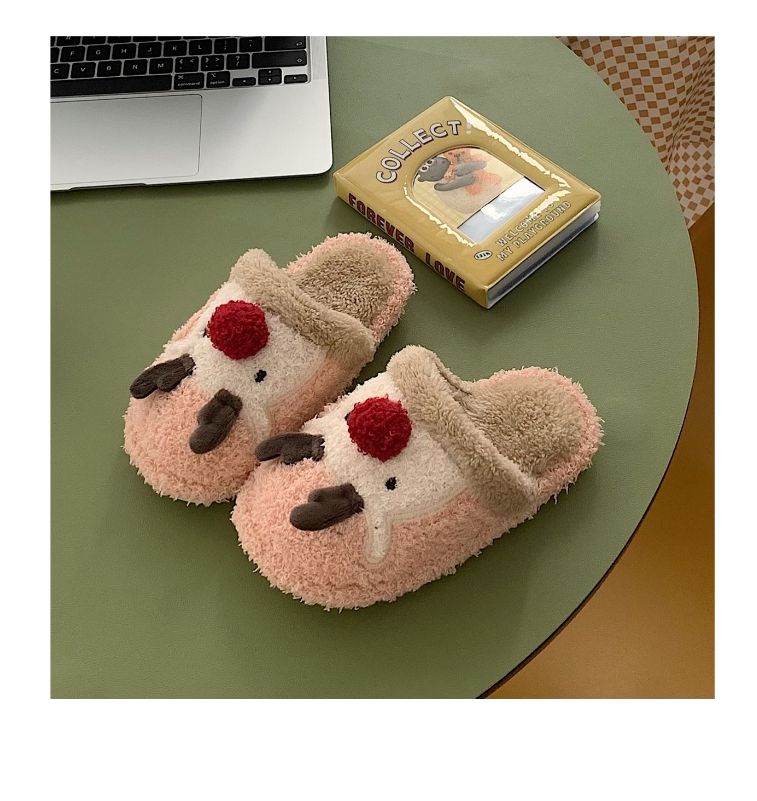 Women's Cute Cartoon Round Toe Cotton Slippers display picture 12