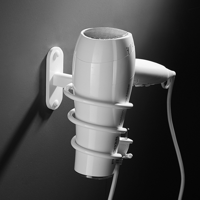 흰 헤어 드라이어 프레임