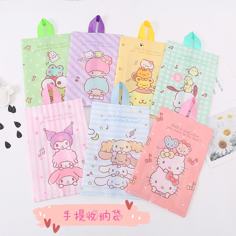 일본식 만화 적합 가방 신발 가방 먼지 가방 홈 여행 분류 저장 가방 유치원 변경 옷 가방