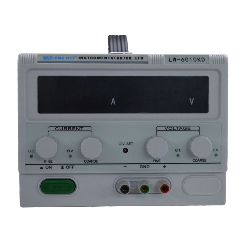 LW6010KD龙威直流稳压开关电源60V10ALED老化电镀电源