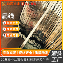 专业定制 方线 不锈钢 碳钢 异型扁线扁条 材料加工耐腐蚀