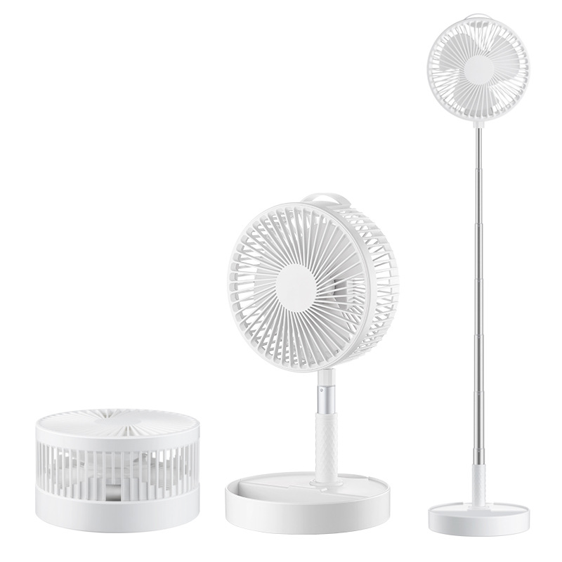 Ventilador USB portátil de pie, plegable, recargable, pequeño, eléctrico, de alta potencia, para estudiantes, al por mayor. image 6