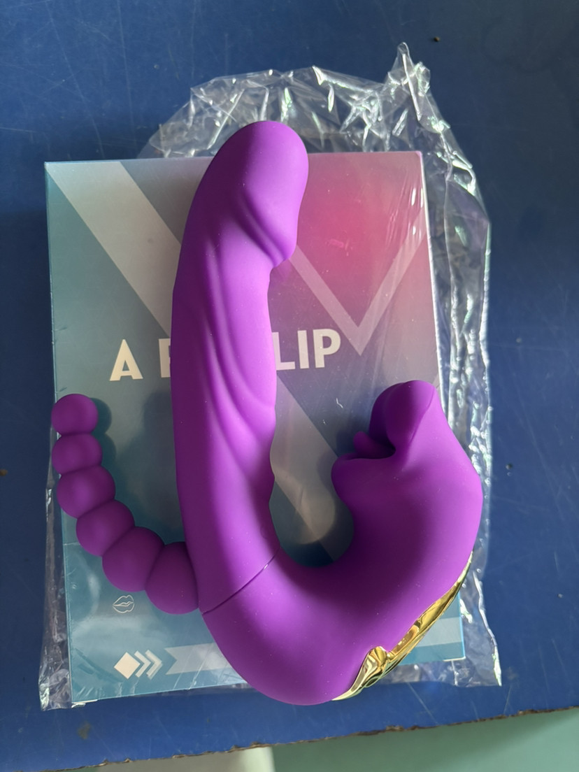 Vibrador de punto G con función de penetración automática, estimulación hueca, dorado, para la mano derecha.