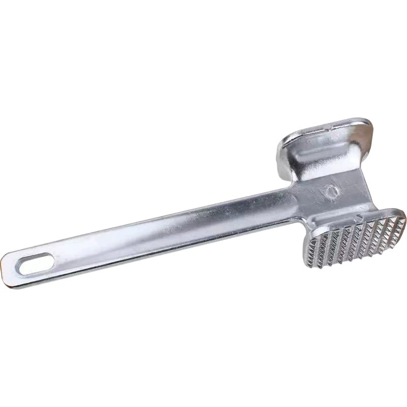 Бытовой молоток для мяса Молоток для стейка из алюминиевого сплава Двусторонний молоток для мяса Большой маленький размер Твердый большой рядный молоток Мясной молоток Кухонный