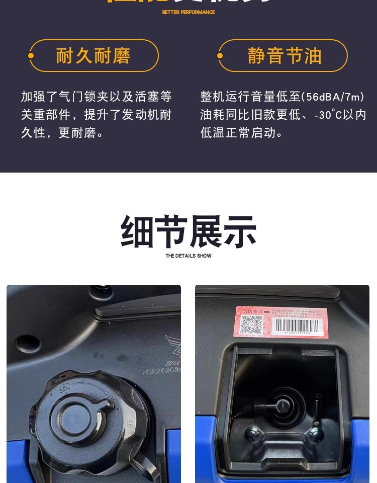 Truck 24V Gasoline Portable Generator Anti-Theft Box Bracket Zongshen Special Box Shelf Universal Electric Start