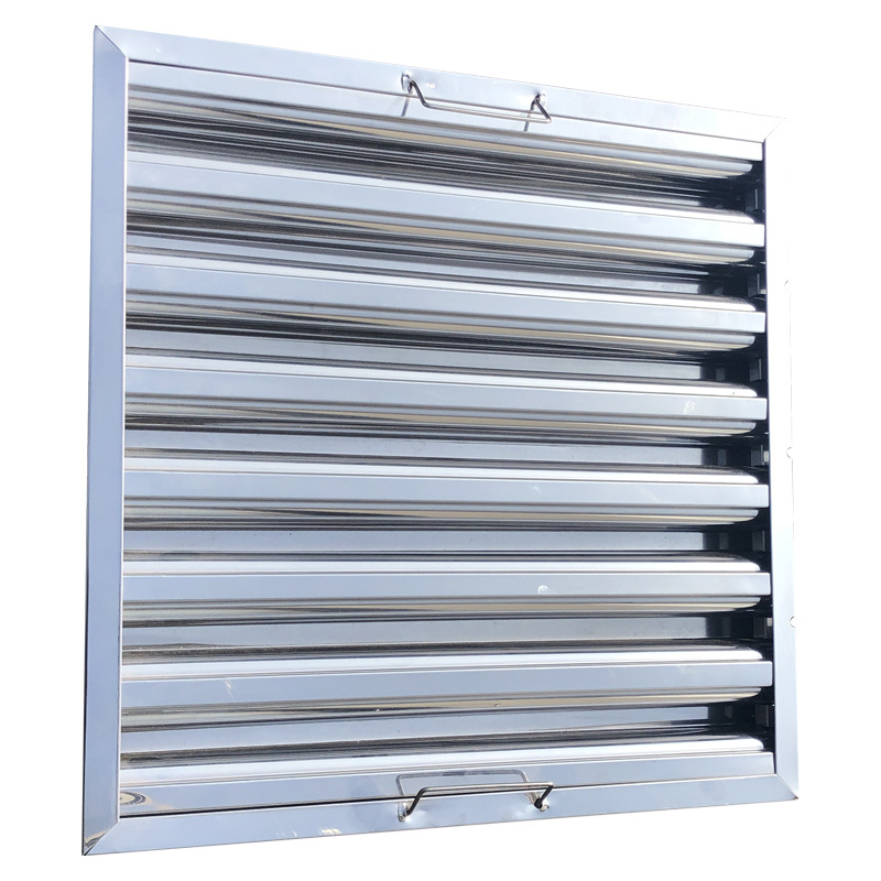 不锈钢油烟过滤网大型油烟机防火隔离网 净化滤网 酒店食堂排烟罩