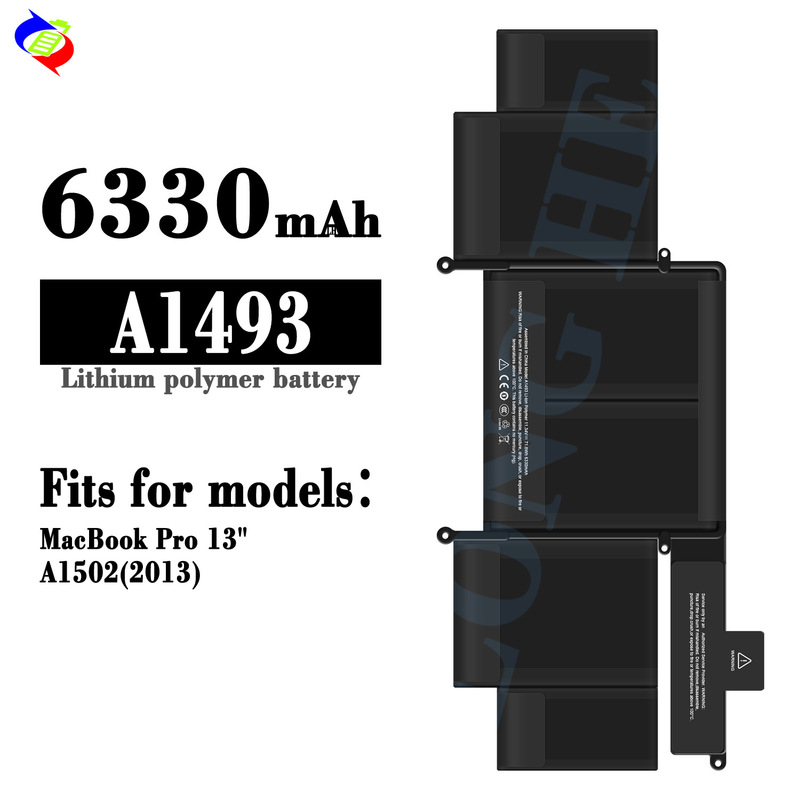 Suitable for Apple A1502 Notebook Pro 13inch A1493/Me864/A1582/Me865 Battery Suitable for Apple A1502 Notebook Pro 13inch A1493/Me864/A1582/Me865 Battery