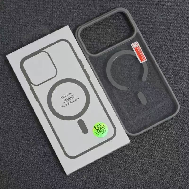 新款马卡龙磁吸适用苹果17手机壳iphone16新款15简约14防摔13纯色