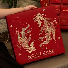 2025新款月饼礼盒包装盒高档中秋8粒蛋黄酥包装冰皮礼品盒空盒子