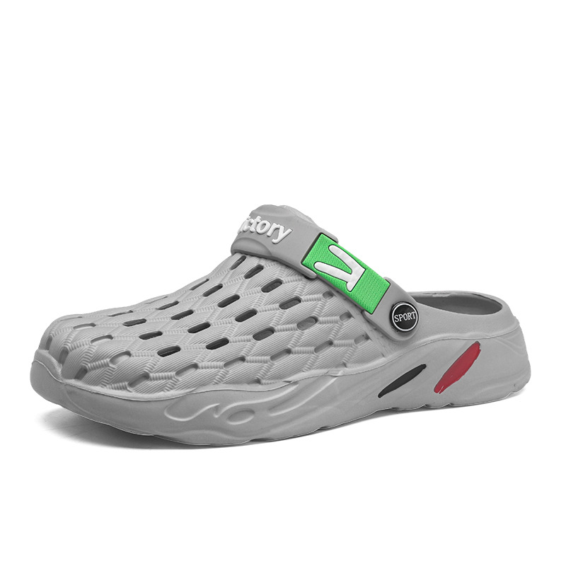 Zapatos casuales antideslizantes y resistentes al desgaste, zapatillas de playa frías transfronterizas de tamaño grande, sensación de mierda de verano, nuevas zapatillas externas