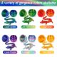 Factory in stock and fast delivery Cross-border Explosions 3D Printing Crystal Dragon Egg Children's Day Toy Ornaments Gift suit