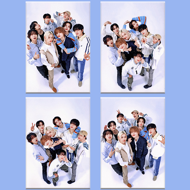 Stray Kids 6th Anniversary Poster Magazine Sticker Collective Poster Sticker Poster Wall Sticker