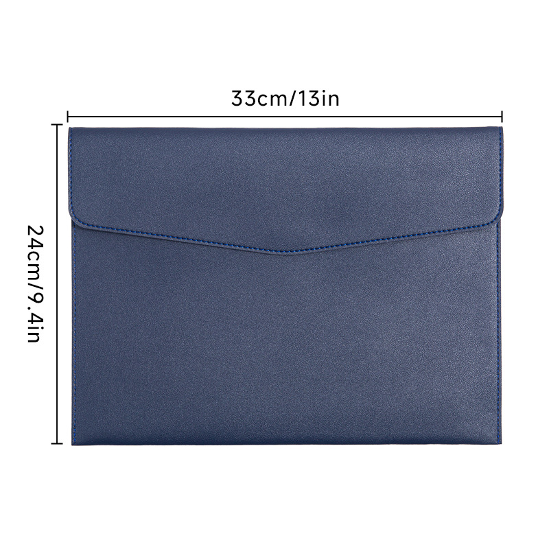 [휴대용 없음] 나파 패턴 서류가방 - 다크블루