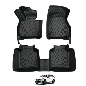 Specifically designed TPE car floor mats for BMW X1, exclusively for export, sourced directly from the factory, environmentally friendly, safe, and of high quality