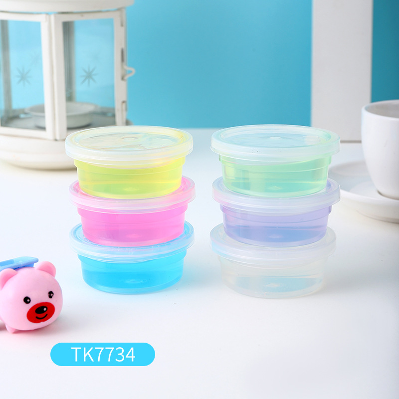 6-color colorido diversión burbuja traje de barro de arcilla de color arcilla hecha a mano juguetes de inteligencia para niños al por mayor