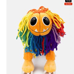 国境を越えた新製品ヤーンアビーぬいぐるみポピー色のライオンぬいぐるみ人形ぬいぐるみ