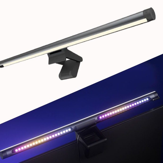 Aleación de aluminio de control remoto monitor portátil cámara de protección para los ojos computadora LED pantalla de computadora de protección para los ojos luz colgante