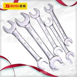 波斯工具 镀铬开口扳手 双头呆双头开口 6-50mm呆板手波斯BOSI