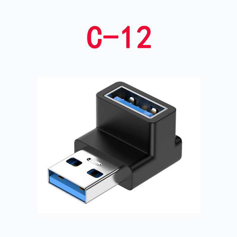 Type cアダプタusb 3.1アダプタ雷インターフェイス磁気プラグ公転母延長エルボ|undefined