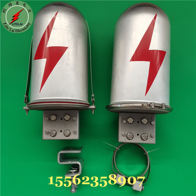 ADSS/OPGW光缆塔用铝合金帽式光纤接续盒 通信接头用金具