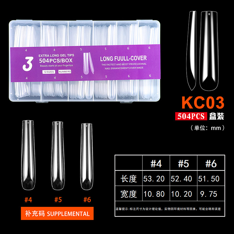 456 complement-KC03 super rectangular 504P/box