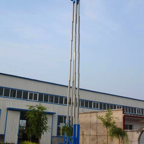 GTWY8-200S双桅铝合金升降平台物业酒店用高空作业平台  升降机