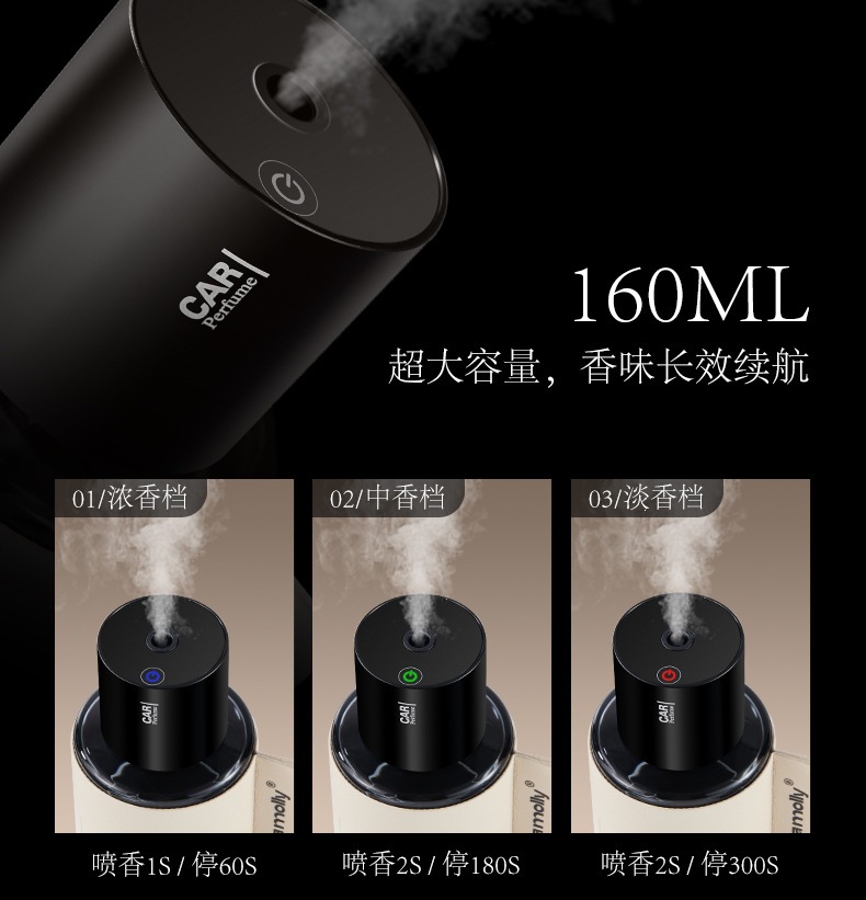 Emma Molly Smart Car Aromatherapy Machine Car Perfume Car Interior Purification and Odor Removal Portable Long-Lasting Fragrance Wholesale