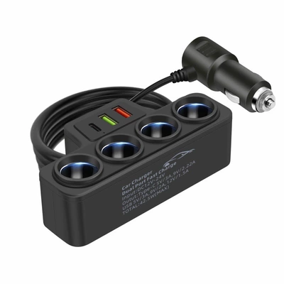 Lighter Adapter with Four Ports, Siqaret yandırıcısı