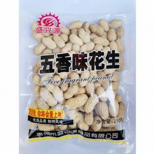 盛兴源五香味花生190g小包装蒜香味奶油咸干甜酒百煮香山东烤花生