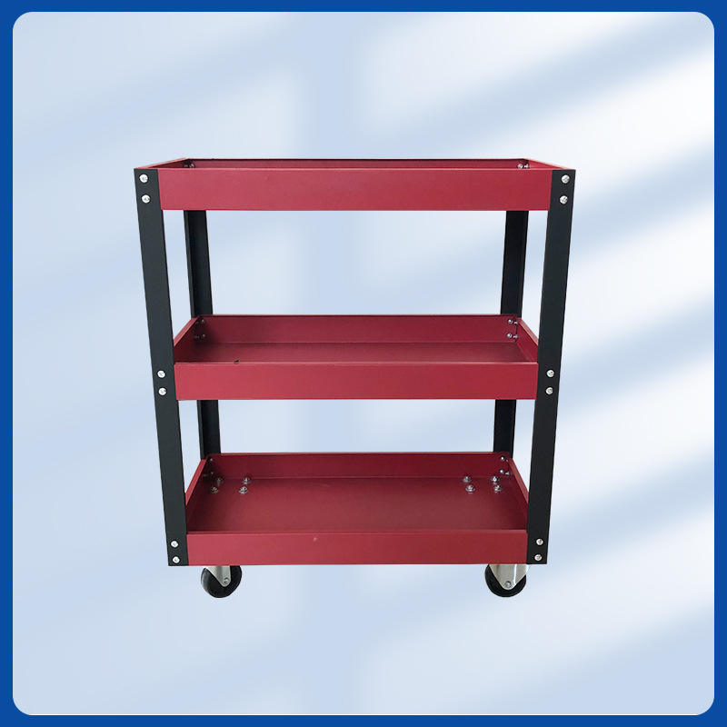 Taller industrial herramienta de reparación de automóviles reparación multi-funcional carro engrosado móvil mano empuje piezas coche multi-capa rack