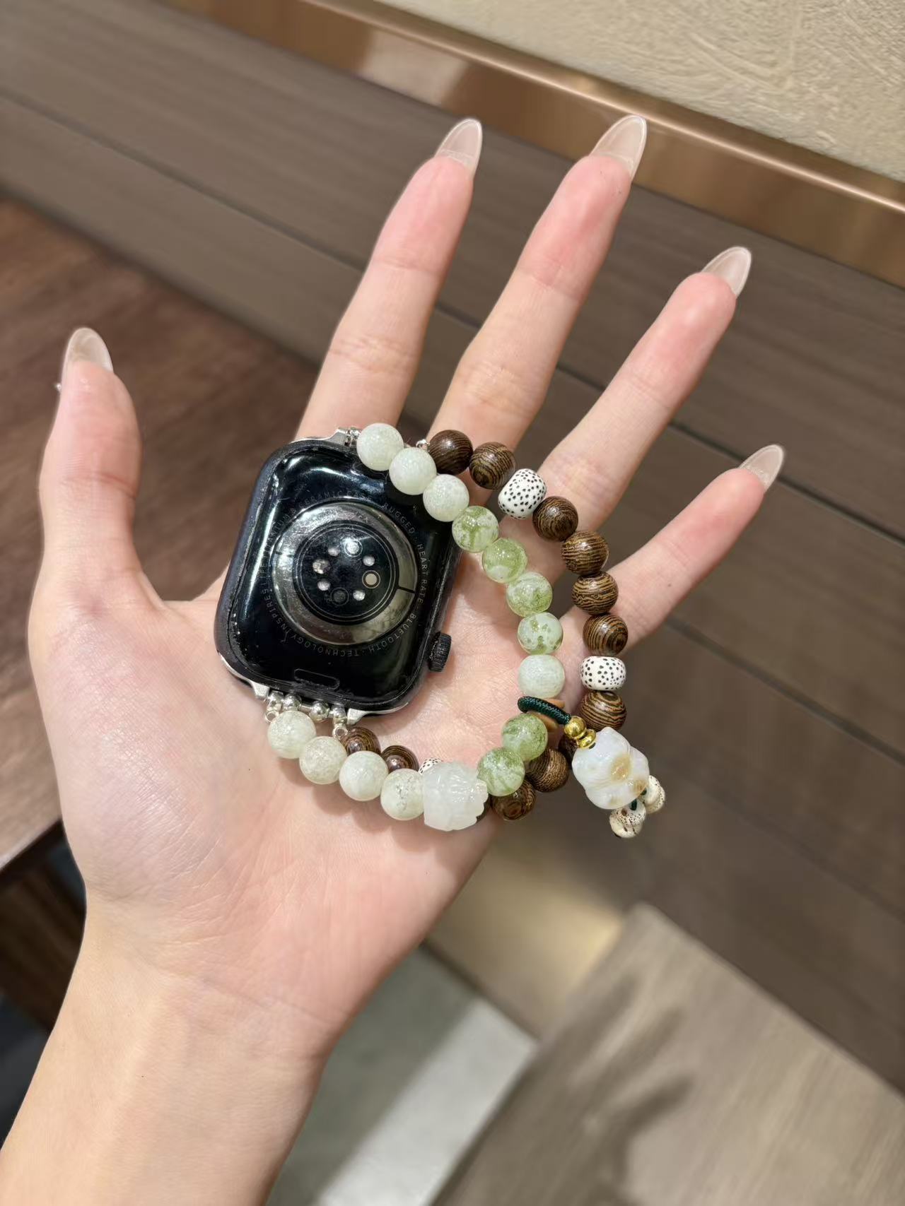 Watch strap, Chinese style, for luck