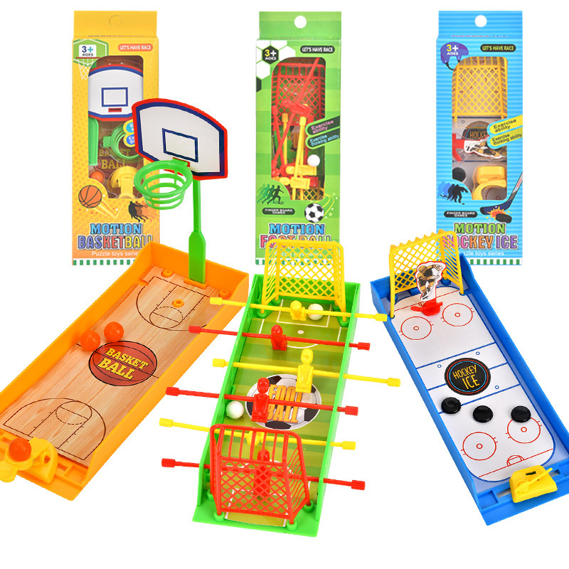 Explosión transfronteriza Mini fútbol Baloncesto Hockey sobre hielo Juegos de mesa Juguetes Rompecabezas de batalla para niños Juego interactivo para padres e hijos