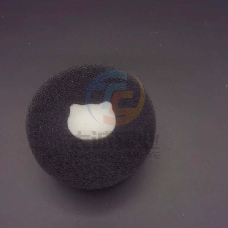 吸黑头海棉柱刮痧美容仪透气过滤绵化妆仪器圆形泡沫棉垫圈