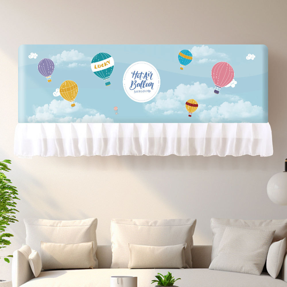 Aire acondicionado cubierta a prueba de polvo colgante hermoso Heigree protección general todo incluido cubierta a prueba de polvo colgante de máquina interior moderna