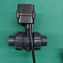 二闭太阳能DN15电动阀门执行器DN20PVC阀暖通空调两线球阀全通径