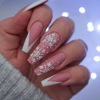 Koshiro Snowflake Fake nails Cross border Nail Wearing Removable Christmas Wearing Jelly wholesale